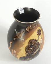 STEVE SMITH POTTERY VASE