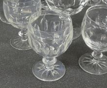 12 EDINBURGH CRYSTAL WINE GLASSES