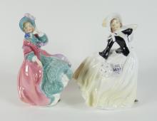 2 ROYAL DOULTON FIGURINES