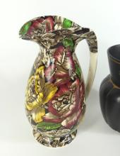 "BERMUDA" PATTERN PITCHER & "SUSSEX" VASE