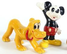 WALT DISNEY & GARFIELD FIGURINES