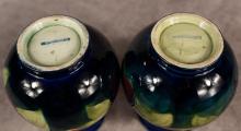 PAIR OF MOORCROFT POTTERY VASES