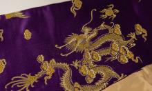 CHINESE CUPS AND EMBROIDERY