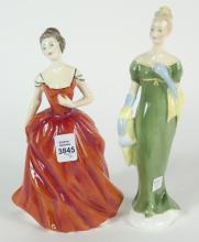 2 ROYAL DOULTON FIGURINES