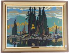 RARE SAMPSON-MATTHEWS SILKSCREEN