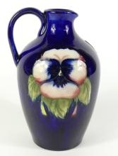 ANTIQUE MOORCROFT PANSY JUG