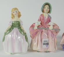 5 ROYAL DOULTON FIGURINES