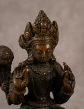 ASIAN BRONZE CABINET FIGURE