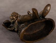 ASIAN BRONZE CABINET FIGURE