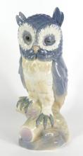 PORCELAIN OWL FIGURINE