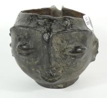 CENTRAL AFRICAN RITUAL VESSEL