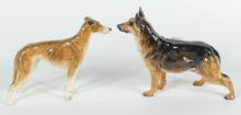 2 ROYAL DOULTON DOG FIGURINES