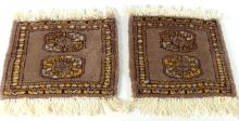 5 HANDMADE MINIATURE RUGS