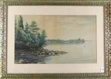 19TH CENTURY CANADIAN WATERCOLOUR