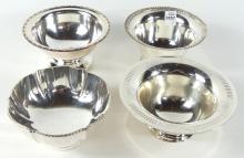 4 MULTI-PURPOSE PEDESTAL BOWLS