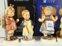 6 HUMMEL FIGURINES