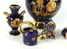 5 PIECES FRENCH LIMOGES PORCELAIN