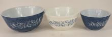 TWO GRADUATED MIXING BOWL SETS