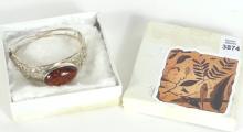 STERLING SILVER CUFF BRACELET