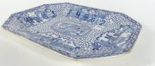 DESIRABLE ENGLISH PORCELAIN PLATTER