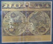 BLAEU WALL MAP