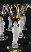 11 NAPOLEON REGAL APERITIF GLASSES