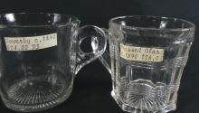 6 ANTIQUE CUSTARD CUPS