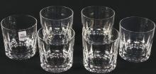 6 SCOTTISH CRYSTAL WHISKEY GLASSES