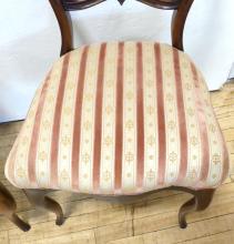 MATCHING PAIR OF ANTIQUE CHAIRS