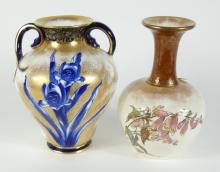 2 ANTIQUE DOULTON VASES