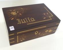 JEWELLERY BOX WITH CONTENTS