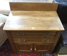 OAK WASHSTAND