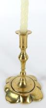 PETITE ANTIQUE ENGLISH TRAVELLERS CANDLESTICKS