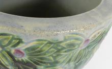 EXTREMELY RARE ROSEVILLE POTTERY JARDINIERE