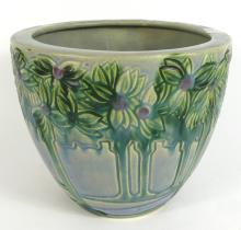 EXTREMELY RARE ROSEVILLE POTTERY JARDINIERE