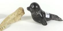 4 INUIT WILDLIFE CARVINGS