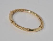 9CT GOLD BANGLE