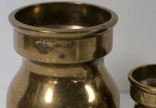 ANTIQUE BRASS MEASURES