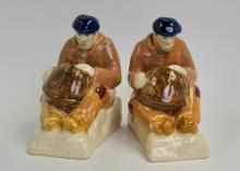 QUIMPER FAIENCE BOOKENDS