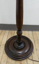 VINTAGE WALNUT FLOOR LAMP