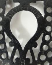 MATCHING CAST IRON TRIVETS