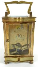 HARROD'S ANTIQUE FRENCH CARRIAGE CLOCK
