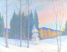 EXCEPTIONAL CANADIAN SCHOOL OIL