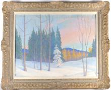 EXCEPTIONAL CANADIAN SCHOOL OIL