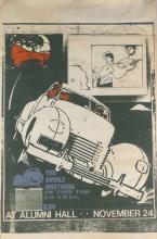 RARE EVERLY BROTHERS CONCERT POSTER