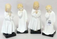 FOUR ROYAL DOULTON FIGURINES