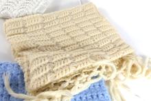 3 BABY WRAPS/CARRIAGE BLANKETS