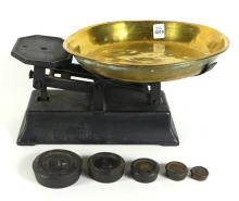 EARLY CAST IRON SCALE