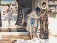 ANTIQUE PRINT AFTER TADEMA