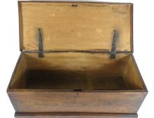 EARLY DEED/DOCUMENT ENGLISH COTTAGE BOX